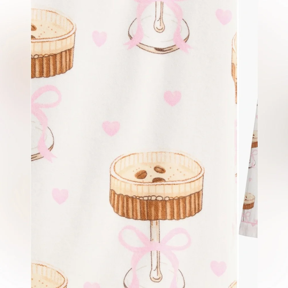 NWT PJ Salvage Flannels🤎☕️”Espresso Yourself”☕️🤎Pajamas Set Ivory